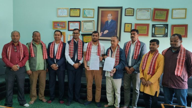 नेशनल मेडिकल कलेज र विश्रामपुर गाउँपालिकाबीच स्वास्थ्य सेवा सम्बन्धी सम्झौता