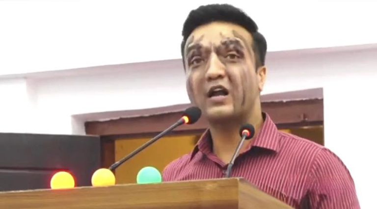 सांसद रहबर अन्सारीले संसदमा आफैंलाई मोसो दले
