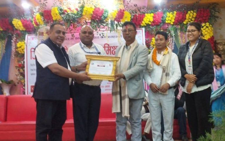 ठोरी गाउँपालिका यस वर्ष पनि स्वास्थ्य क्षेत्रमा पर्सा जिल्लामा प्रथम