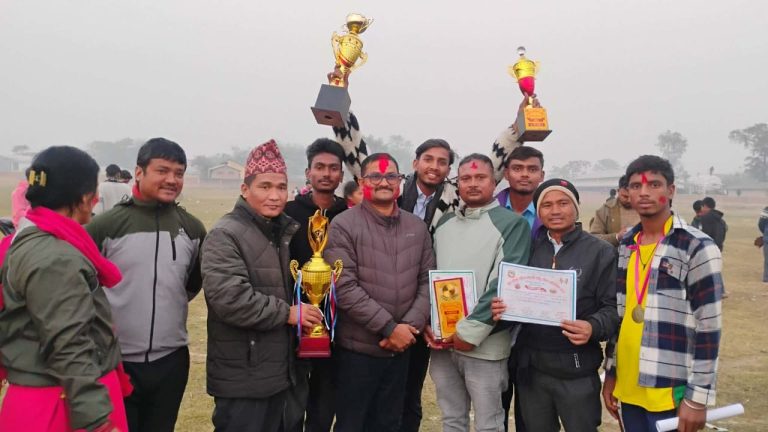 जगरनाथपुर गाउँपालिकामा चौथो राष्ट्रपति रनिङ शिल्ड प्रतियोगिता सम्पन्न, सन्थी मावि प्रथम