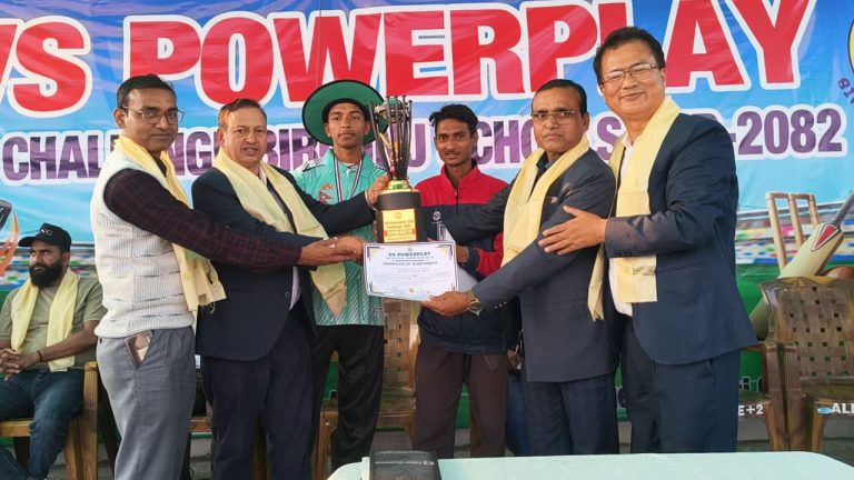 ग्रीन ल्याण्ड सेकेन्डरी स्कुलले जित्यो वीरगंज स्कुल्स कप