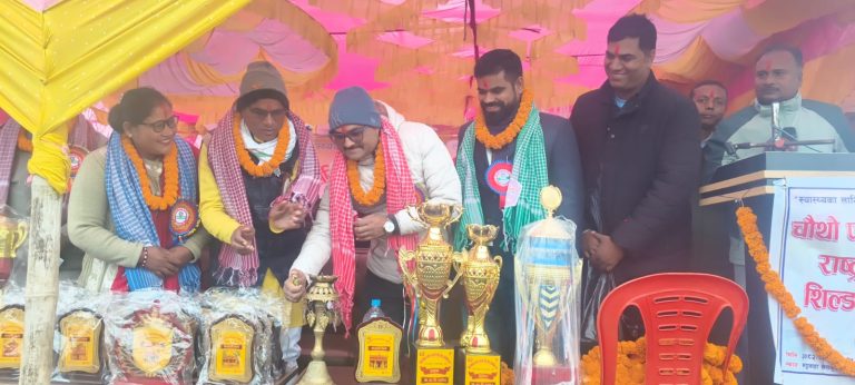 जगरनाथपुर गाउँपालिकामा चौथो राष्ट्रपति रनिङ शिल्ड प्रतियोगिता सुरु