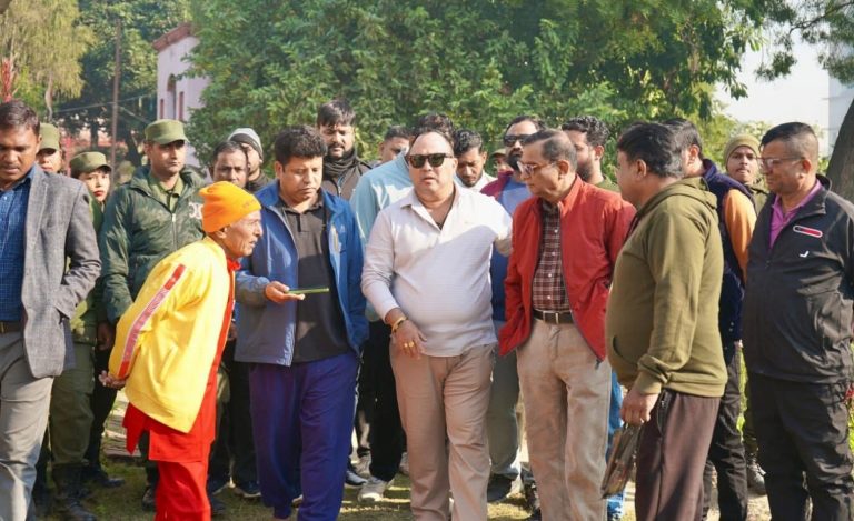 राम–जानकी मन्दिर सुधारका लागि मेयर सिंहको स्थलगत अनुगमन