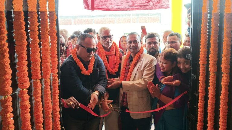 वीरगंज–१२ मा नयाँ स्वास्थ्य चौकी र वडा कार्यालय भवन उद्घाटन