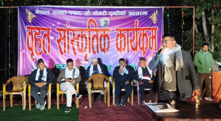 युमरी पुन्ही उत्साहपूर्वक मनाइयो, संस्कृतिका लागि पालिकाको सहयोग