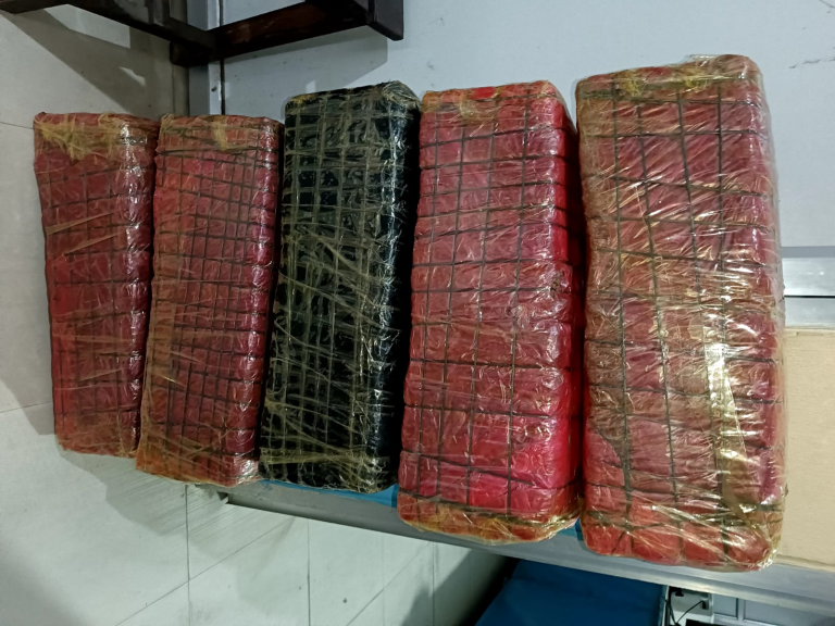 पर्सामा ५५ केजी गाँजा सहित एक जना पक्राउ