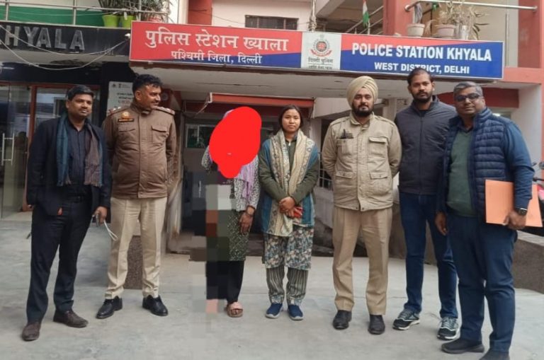 दिल्लीबाट सकुशल उद्धार भइन १६ वर्षीया नाबालिग, आरोपी पक्राउ