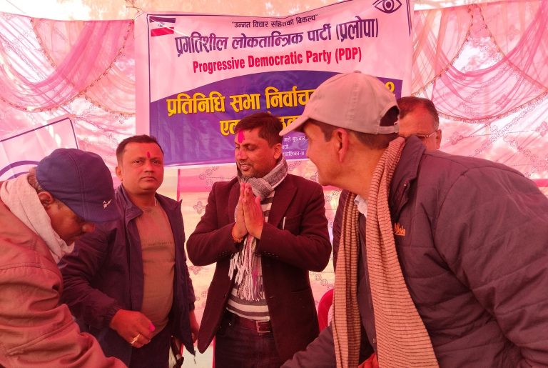 प्रलोपाबाट पर्सा–२ मा अमिताभ बचन दास उम्मेदवार