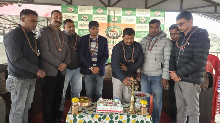 कालिका टाईम्सले मानव सेवा आश्रममा मनायो आफ्नाे वार्षिकोत्सव