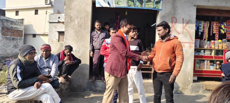 पर्सा १ का उम्मेदवार सरार्फद्वारा वीरगंजमा–१६ मा घरदैलो