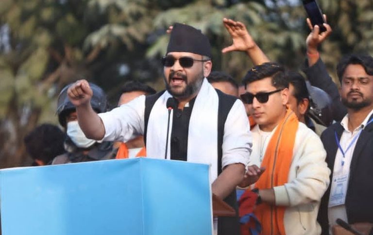 देश र मधेसको विकासका लागि रास्वपालाई विजयी गराउन बालेन साहको अपिल