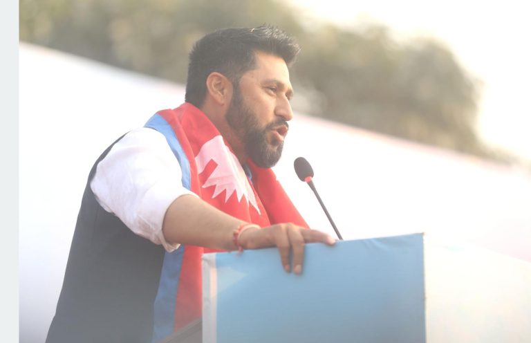 देशको समस्या समाधानका लागि रास्वपालाई सहयोग गर्न रवि लामिछानेको अपिल