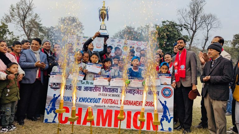 प्याब्सन जुनियर फुटबल प्रतियोगिता २०८२को उपाधि ठोरी एकेडेमीलाई