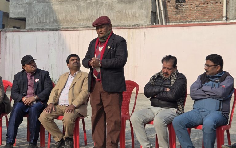 पर्सा–४ मा जनमत आफ्नो पक्षमा रहेकाेले जित सुनिश्चित छ : नेकपा उम्मेदवार थारु