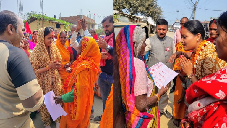पर्सा–२ मा रीमा यादवको घरदैलो: विकास र रोजगारीलाई प्राथमिकता दिने प्रतिबद्धता