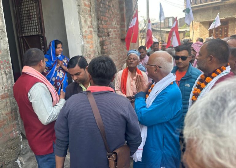 पर्सा ४ काे छिपहरमाईमा कांग्रेसको चुनावी गतिविधि तीव्र, उम्मेदवार रमेश रिजाल सक्रिय