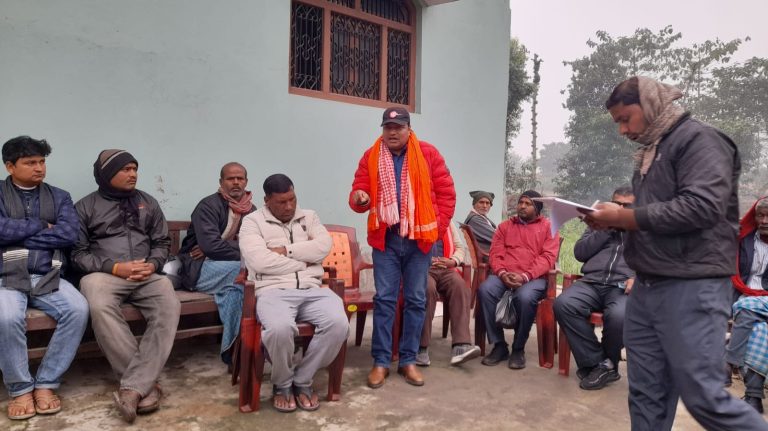 बहुदरमाई–४ मा नेकपाको वडा भेला सम्पन्न, २५ सदस्यीय वार्ड कमिटी गठन