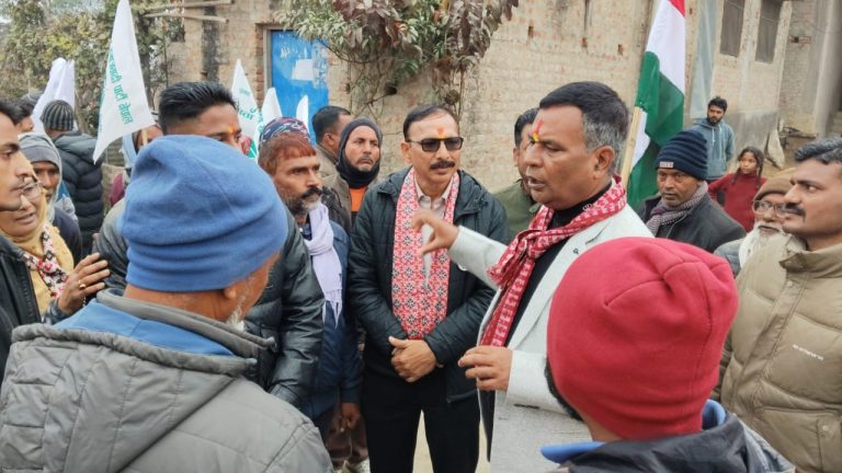 पर्सा–२ मा जसपा उम्मेदवार अशोक टेमानीको संवादमुखी घरदैलो, मतदातामा बढ्दो आशा
