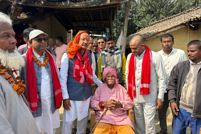 कालिकामाईका विभिन्न वडामा रमेश रिजालको घरदैलो, विकास एजेन्डामा जोड