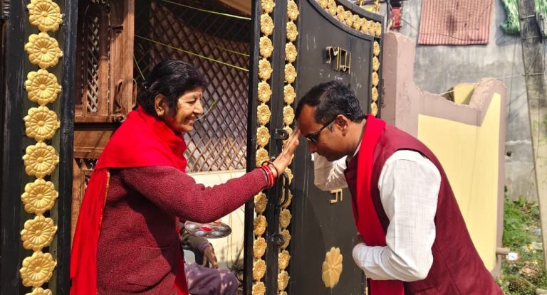 भिस्वा र सबैठवामा ओमप्रकाश सरार्फको घरदैलो, आधारभूत पूर्वाधार सुधारको प्रतिबद्धता