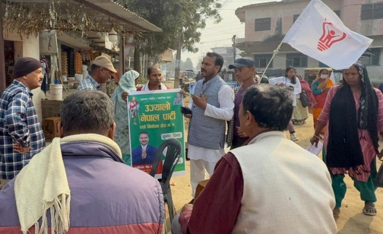 पर्सा–१ मा रामकिशोर सिंहको घरदैलो: रोजगारी र विकासलाई प्राथमिकता दिने प्रतिबद्धता