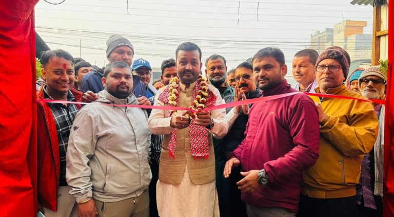 वीरगंज–१६ नगवामा एमालेको सम्पर्क कार्यालय स्थापना, प्रदीप यादवद्वारा उद्घाटन
