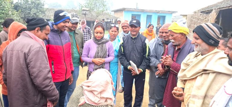 पर्सागढी–९ मा एमाले उम्मेदवार रिमा यादवको घरदैलो, जेनजी युवाको उत्साहजनक समर्थन