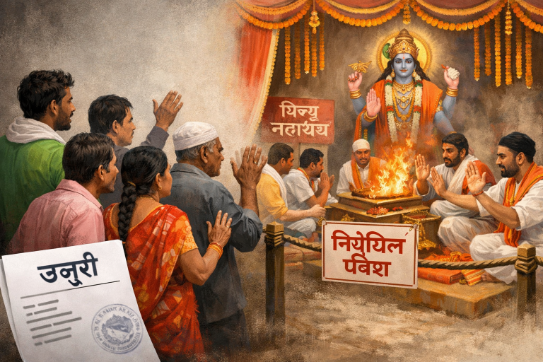सेमरा टोलको विष्णु महायज्ञमा दलित सहभागिता विवाद, प्रशासनमा उजुरी
