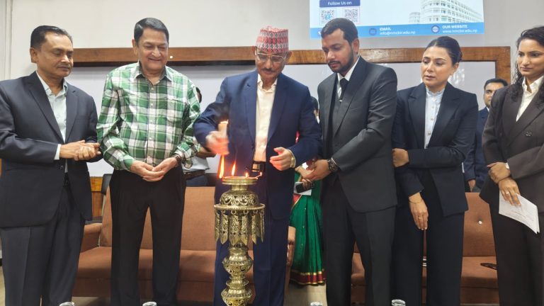 नेशनल मेडिकल कलेजमा नवप्रवेशी विद्यार्थीहरूको स्वागत तथा अभिमुखीकरण कार्यक्रम सम्पन्न