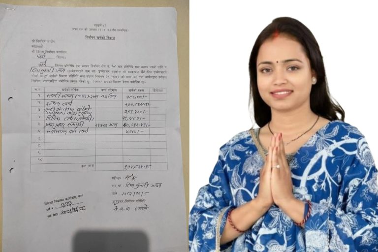 रिमा यादवले बुझाइन् निर्वाचन खर्च विवरण, ९ लाख १४ हजार मात्र खर्च