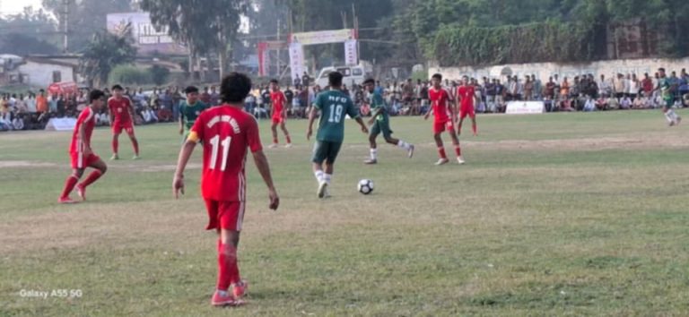 परवानीपुर गोल्डकप : निजगढ फुटबल क्लब सडेनडेथमा बिजयी