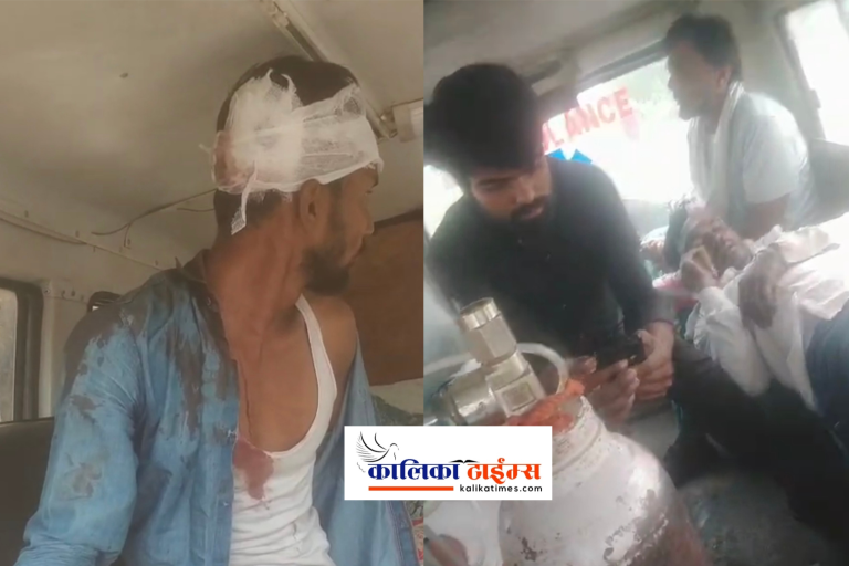 छिपहरमाईमा विद्यालयको बाउन्ड्री वाल विवादमा झडप, चार जना घाइते