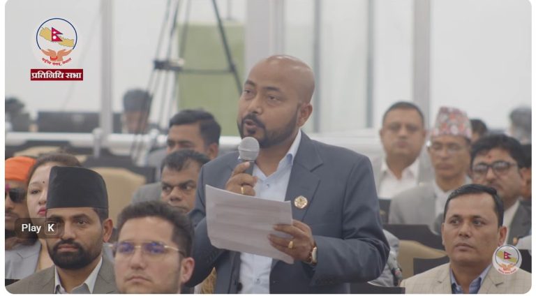 “लाइन होइन, अब अनलाइनको युग सुरु गरौँ” : सांसद अरविन्द साह