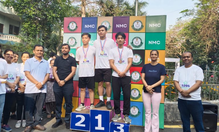 नेशनल मेडिकल कलेजको हेल्थ म्याराथन सम्पन्न, विजेताहरू सम्मानित