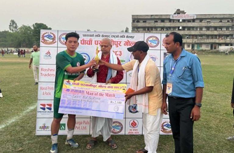 परवानीपुर गोल्डकपको फाइनलमा शक्ति युवा क्लब र निजगढ फुटबल क्लब भिड्ने