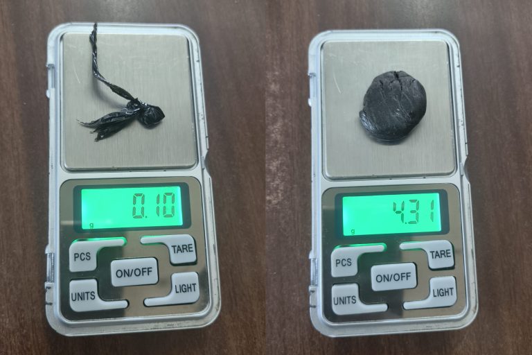 पर्सामा लागूऔषधसहित ४ जना पक्राउ