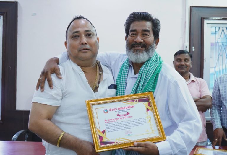 छपकैया पोखरी जोगाउने जफर सहित ४० जना सम्मानित